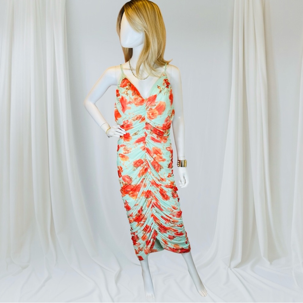 Rosevelvet Vibrant Floral Dress NWOT - Picture 11 of 11